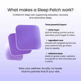 VIBE PATCHES patch-confort nocturne peu visible sous les vêtements