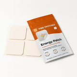 VIBE PATCHES sans-latex-lab-tests, matériaux vegan et sécurité vérifiée.