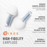 Étui portable VIBES pour transporter facilement vos bouchons d'oreille
