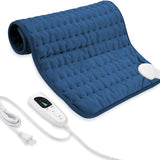 Coussin chauffant VIBOOS pour dos et épaule avec chaleur ciblée et confort.