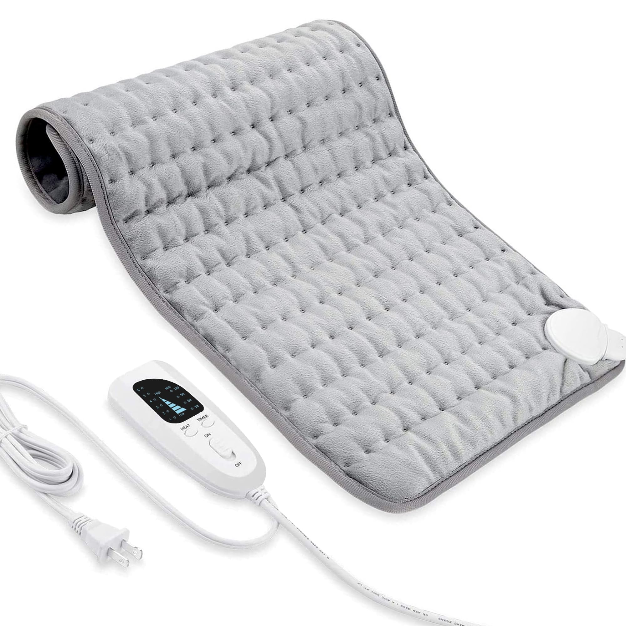 Coussin chauffant VIBOOS pour le dos, chaleur enveloppante et relaxation ciblée.