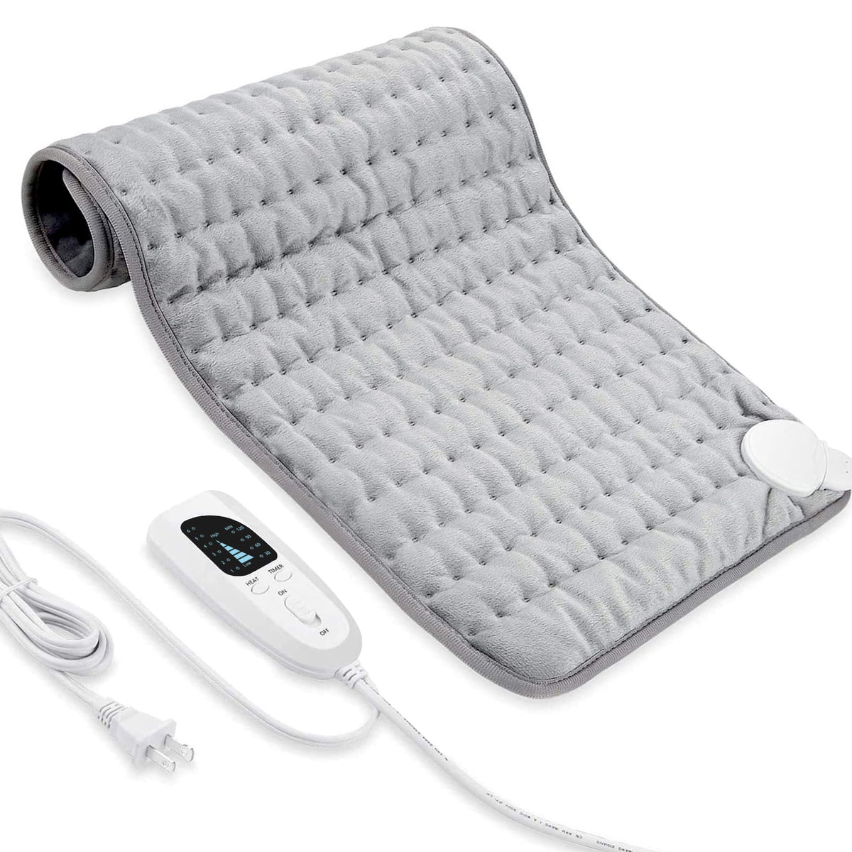Coussin chauffant VIBOOS pour le dos, chaleur enveloppante et relaxation ciblée.