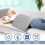 Coussin chauffant VIBOOS pour les genoux, réchauffe et apaise les articulations.