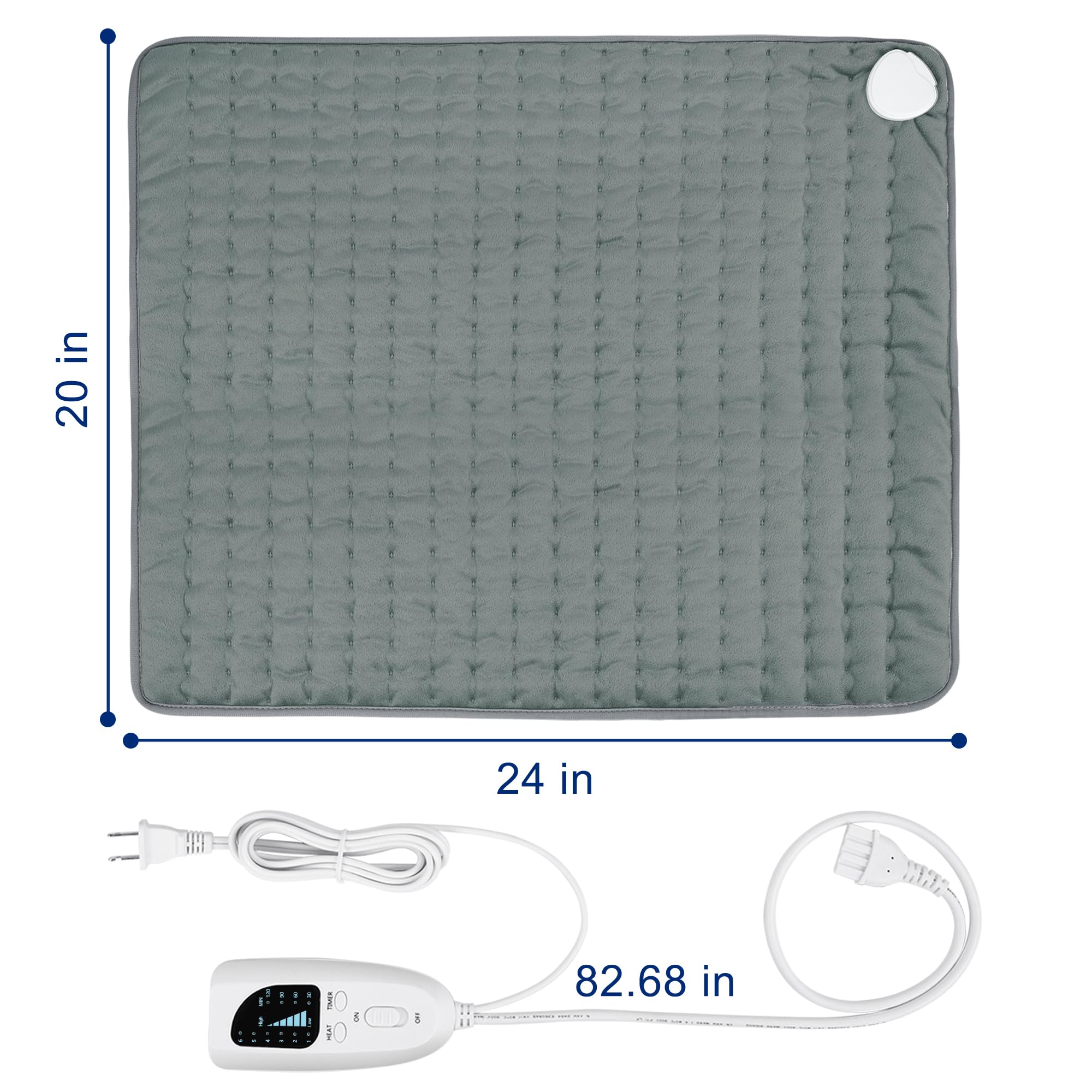 Texture flanelle douce VIBOOS pour un toucher agréable et isolant.