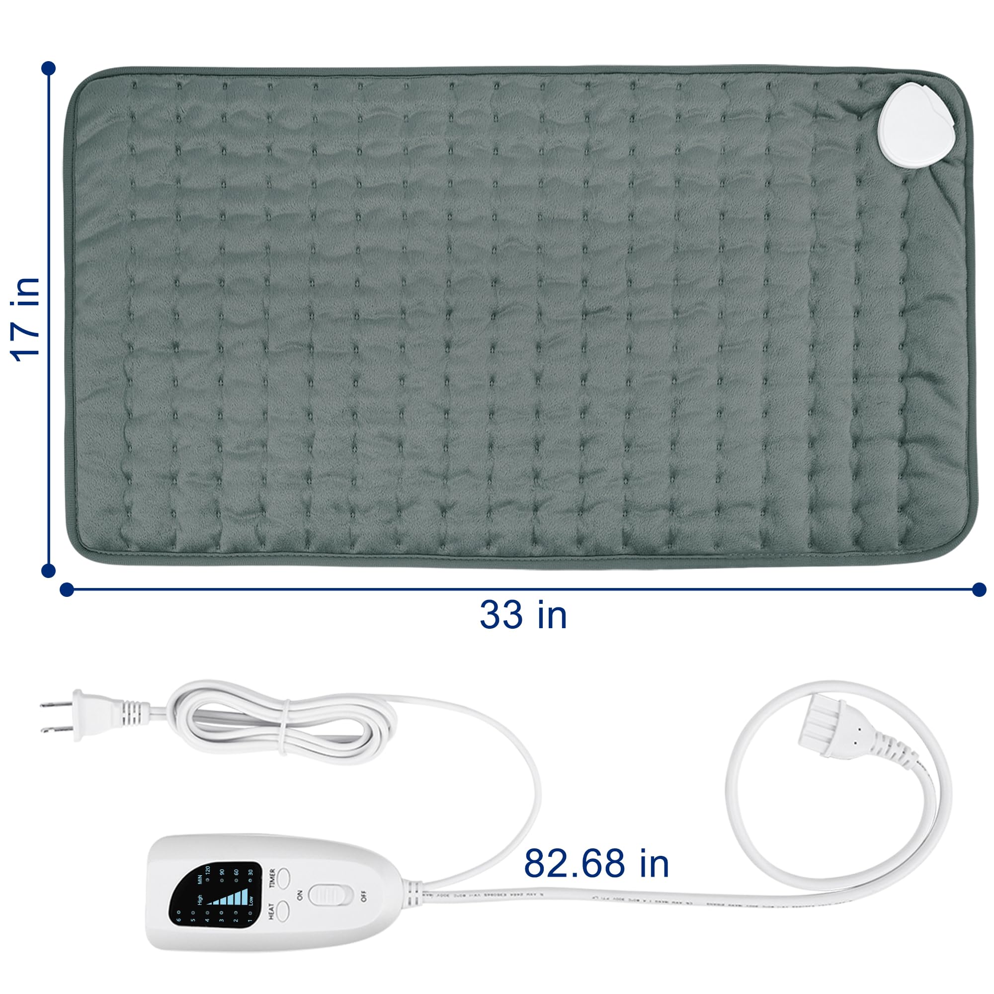 Housse en flanelle douce VIBOOS pour un confort durable.
