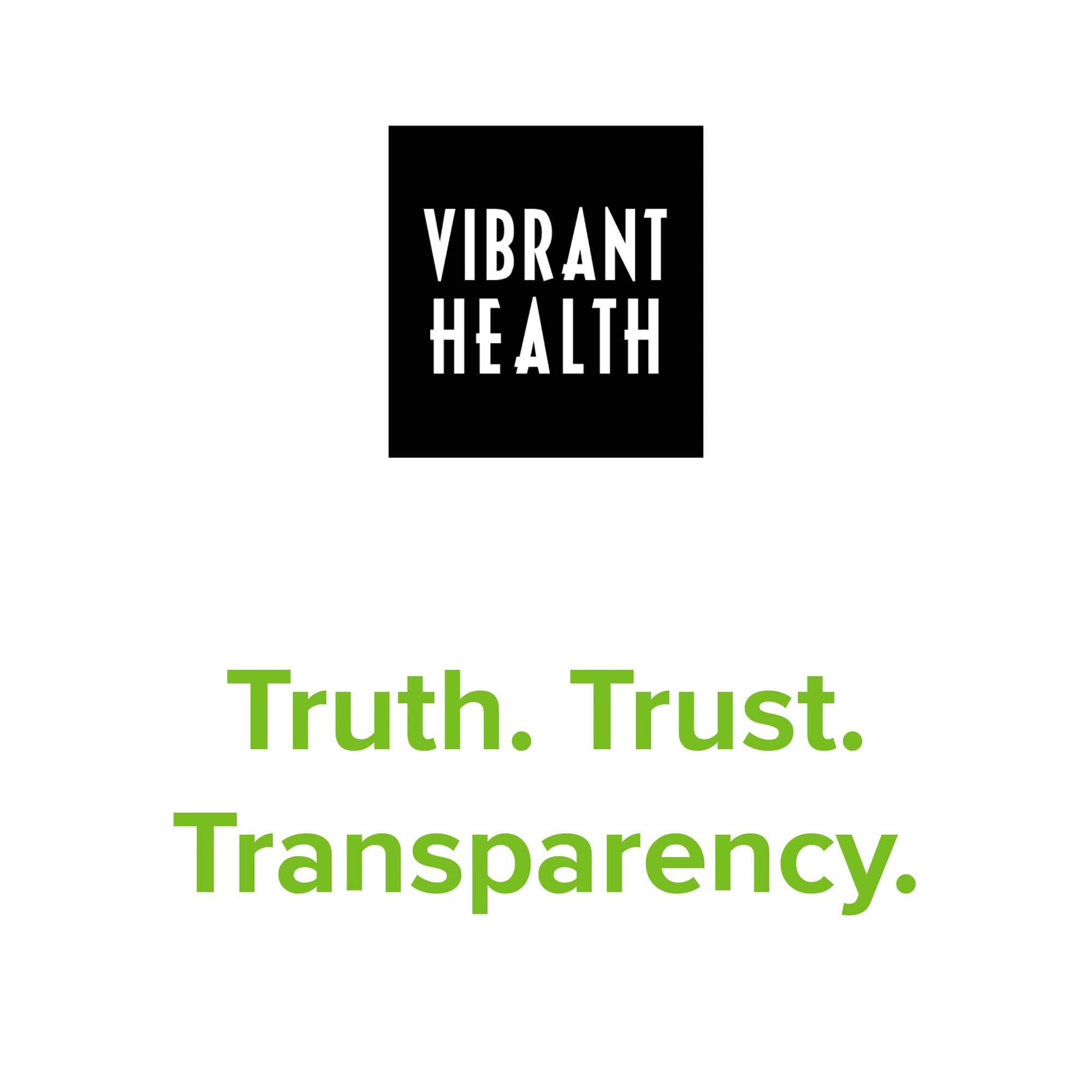 Vibrant Health Green Vibrance, absence de mélanges propriétaires, traçabilité et qualité