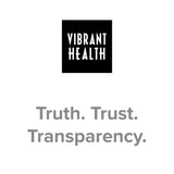 Vibrant Health Maximum Vibrance — produit sans mélange propriétaire pour plus de transparence.