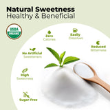 Viccoky stevia-poudre-usage-boissons, sucrage sans sucre ajouté.