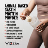 VICERA A2 Protéine Poudre, sel des mers celtiques pour des minéraux naturels.