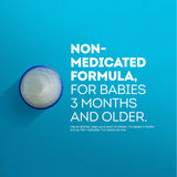 Vicks BabyRub emballage, parfum doux favorisant le calme au coucher.