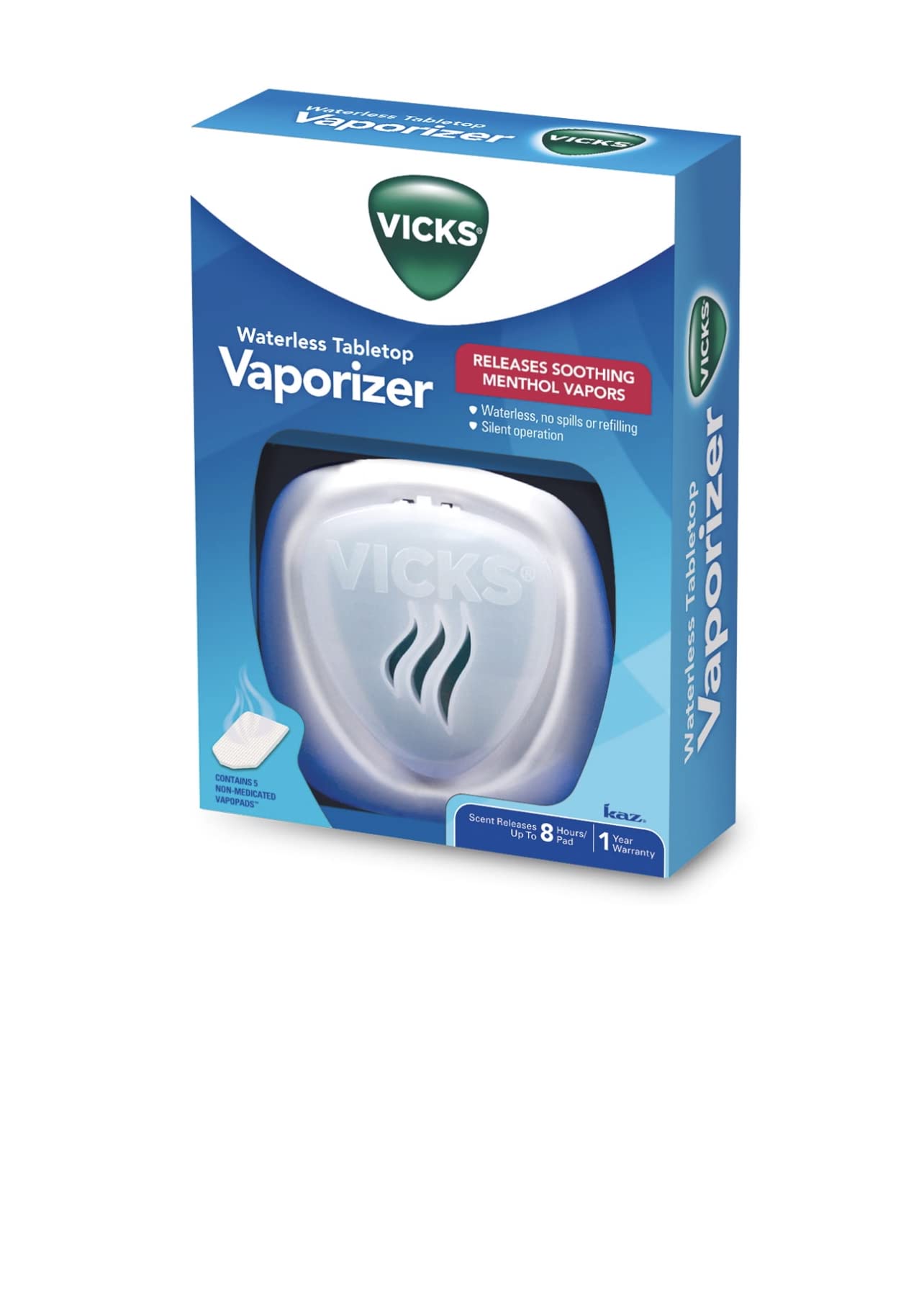 Réglages brume menthol à trois niveaux pour ajuster l’intensité.