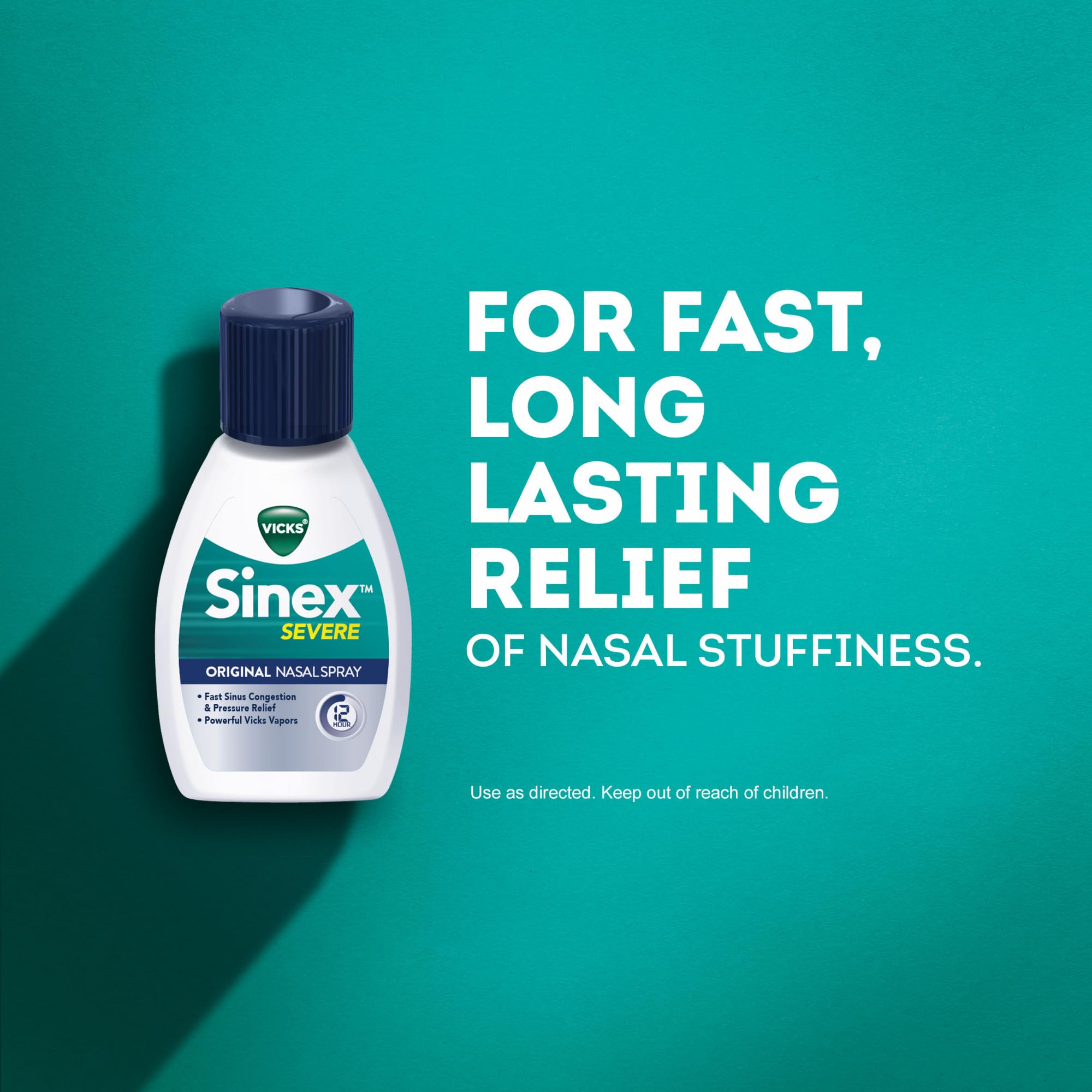 Paquet-4-bouteilles-Vicks-Sinex-Severe pratique pour la famille
