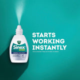 Vicks Sinex Severe sensation mentholée rafraîchissante pour respirer librement.