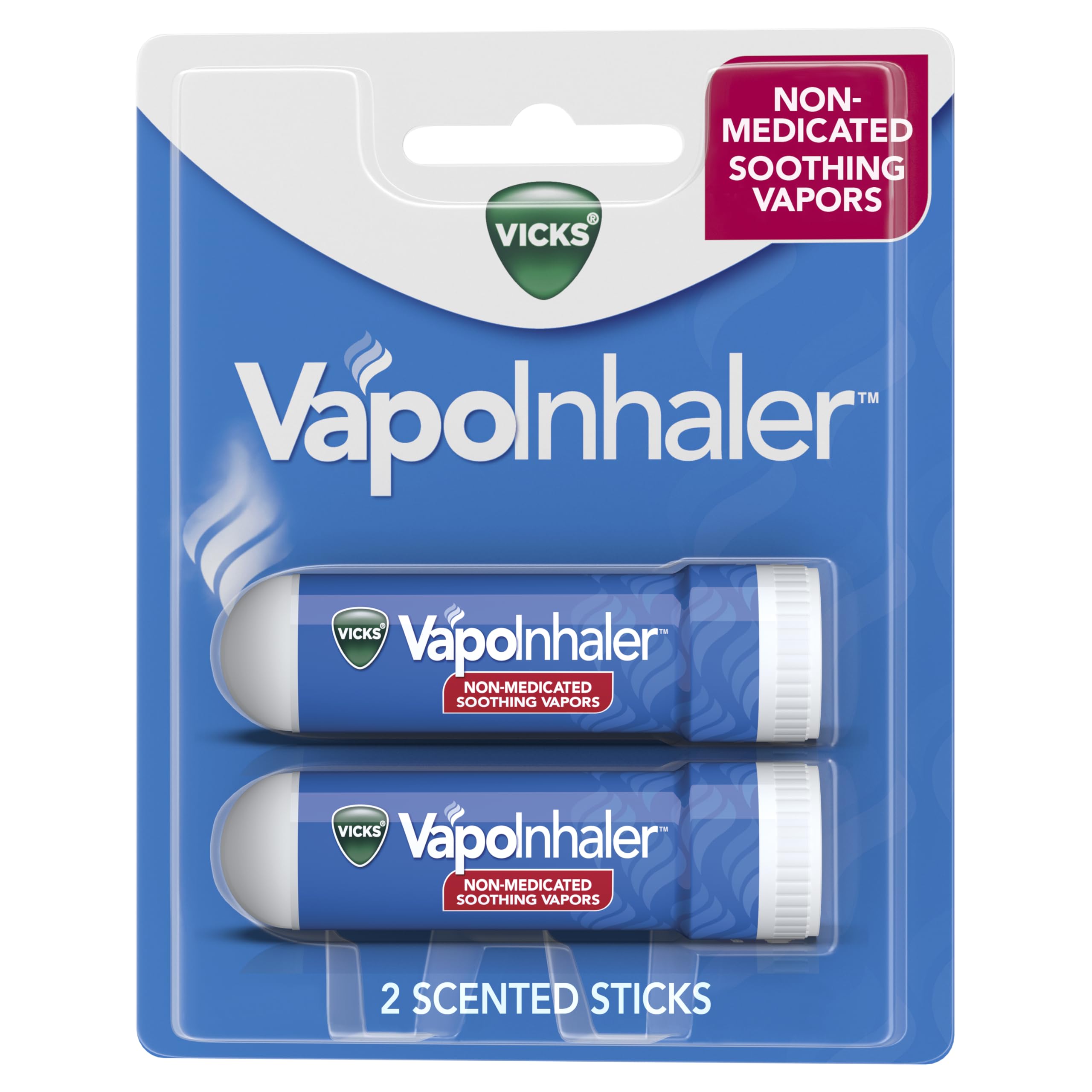 Vicks VapoInhaler portable: inhalation rapide et discrète tout au long de la journée