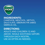 Vicks VapoInhaler au format poche, facile à glisser
