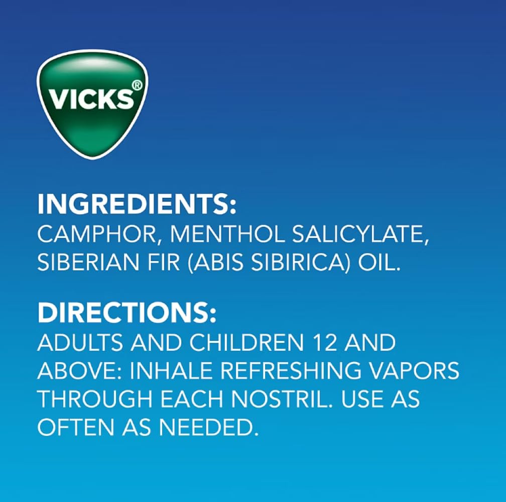 Étui de voyage compact pour Vicks VapoInhaler, portabilité pratique et discrète.