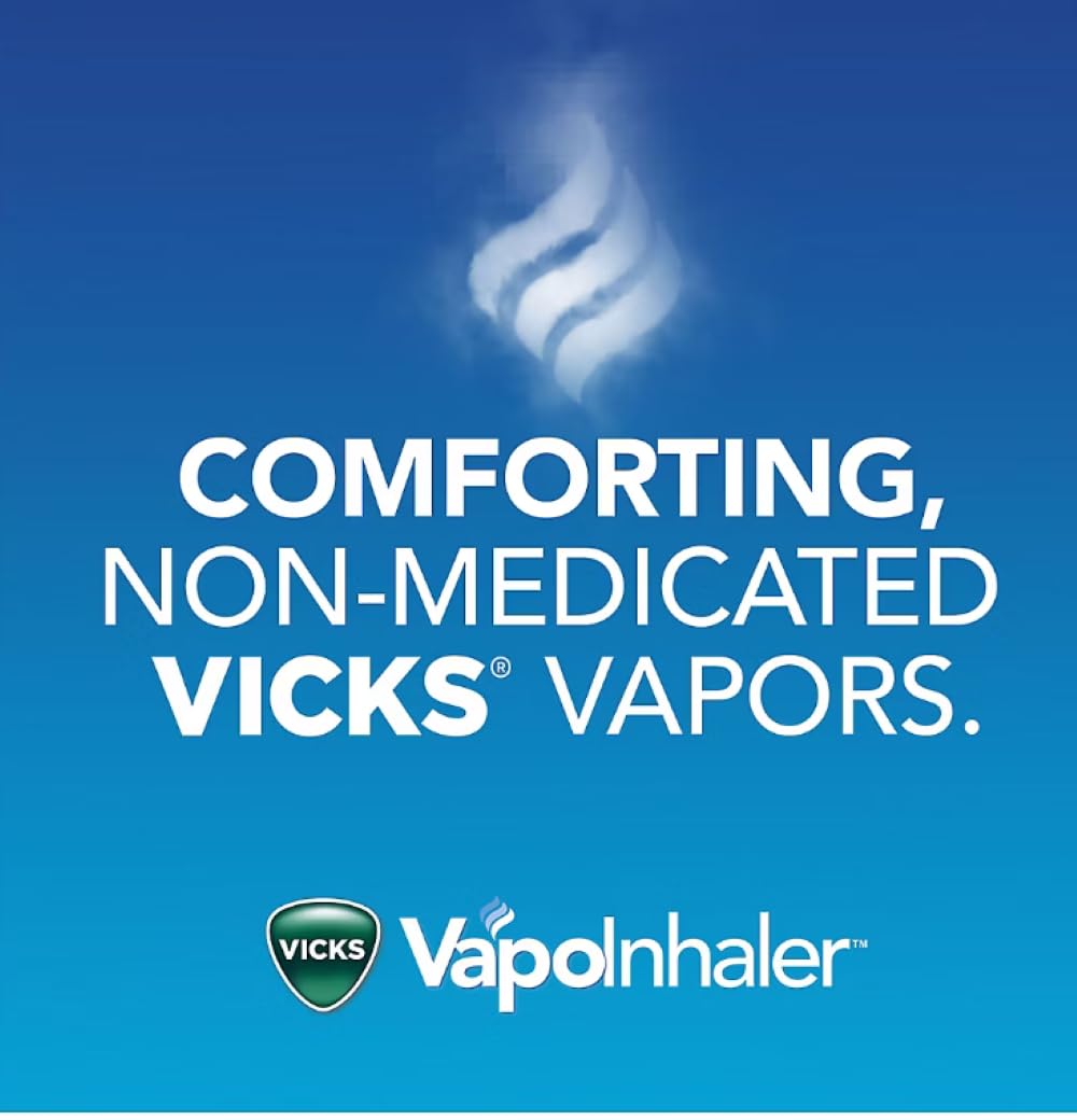 Trousse de voyage Vicks VapoInhaler, pratique, discrète et efficace.