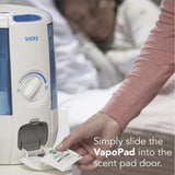 Vicks VapoPads arôme menthol, parfum frais pour relaxation
