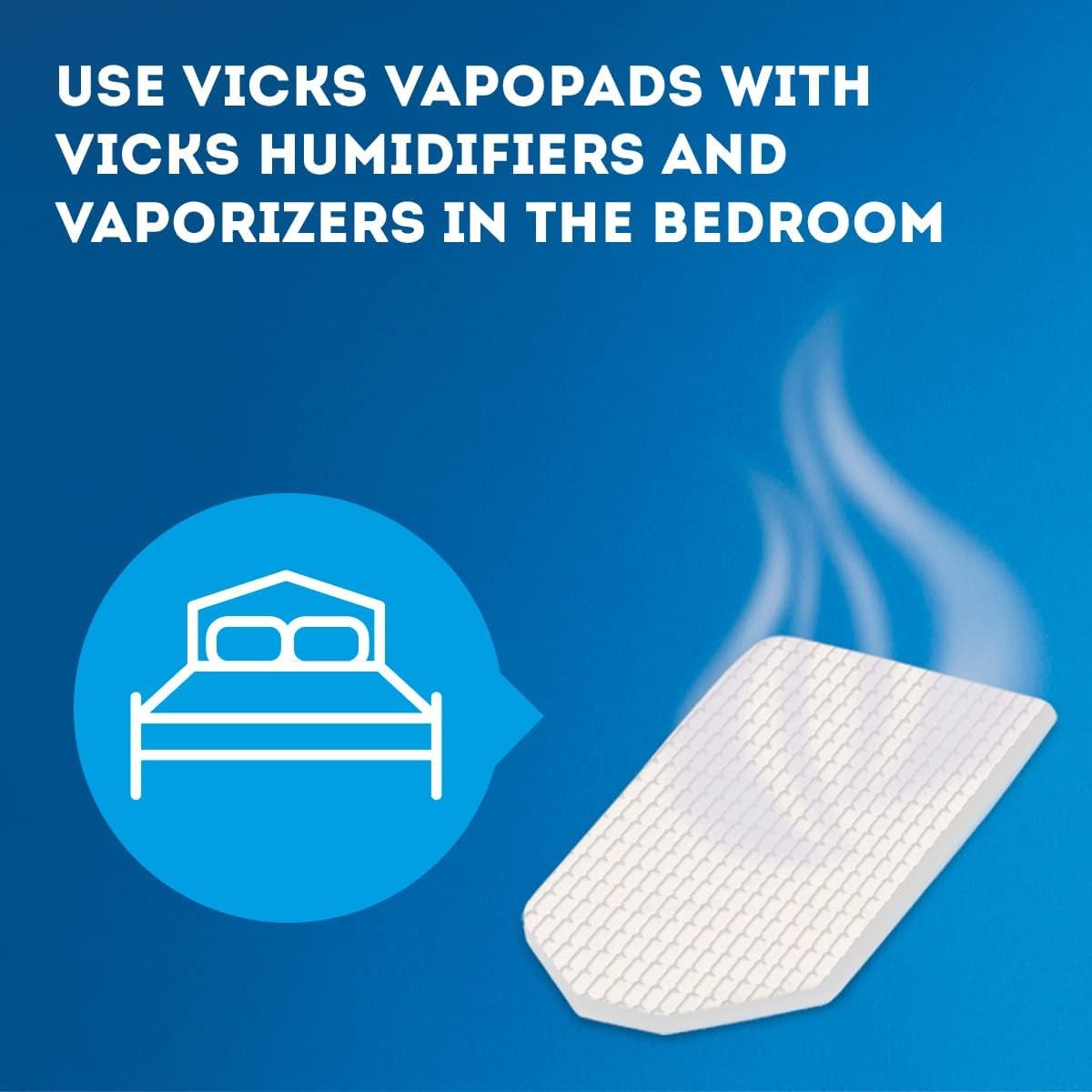 Vicks VapoPads installation propre sans fuite et sans nettoyage
