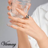 Vicmag bague cuivre magnétique finition polie brillante, éclat durable.