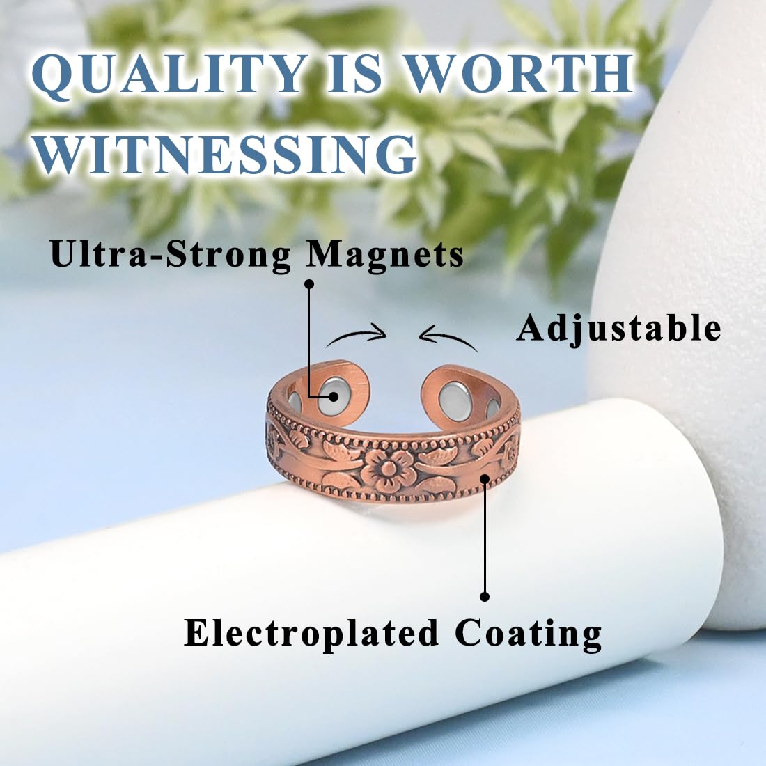 Protection anti-tarnissement Vicmag, fini résistant et durable.