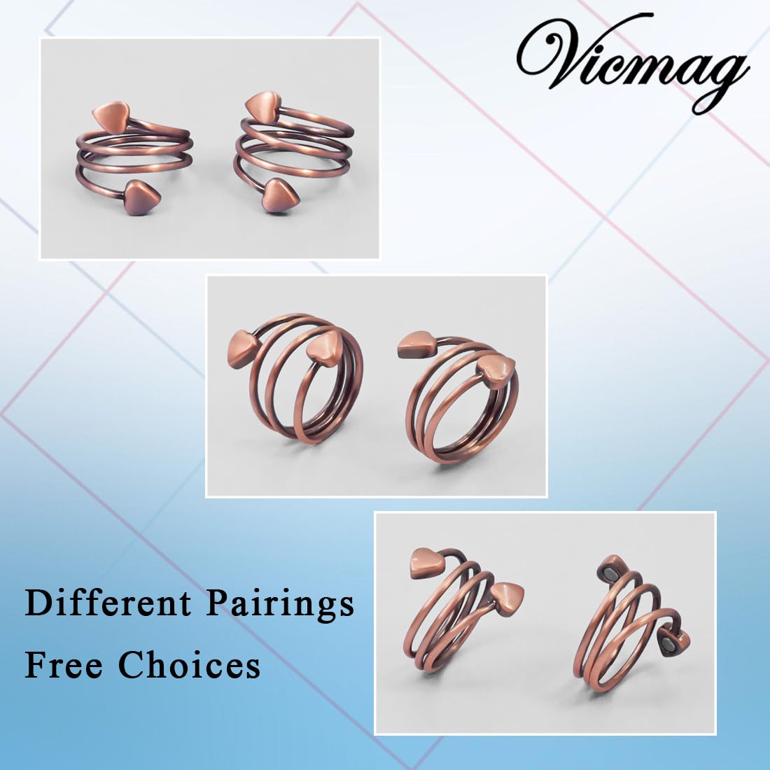 Design élégant et boîte cadeau exclusive Vicmag prête à offrir.