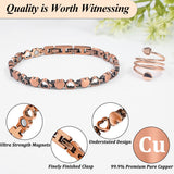 Vicmag bracelet cuivre - coffret cadeau exclusif prêt à offrir.
