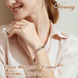 Vicmag bracelet cuivre poids modéré pour un port confortable.
