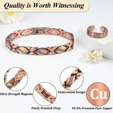 Vicmag bracelet cuivre offert dans boîte cadeau exclusive.