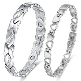 Vicmag bracelet magnétique en titanium, léger et confortable au quotidien.