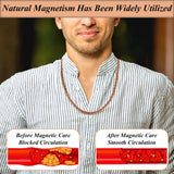 Vicmag collier magnetique cuivre – ajustement personnalisable pour le confort.