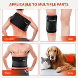 Viconor Ceinture Lumière contrôle via application pour ajuster modes et intensité.