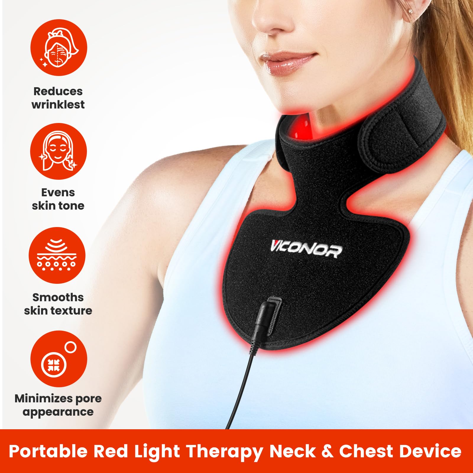 Design portable et ergonomique de Viconor pour usage à domicile ou en déplacement