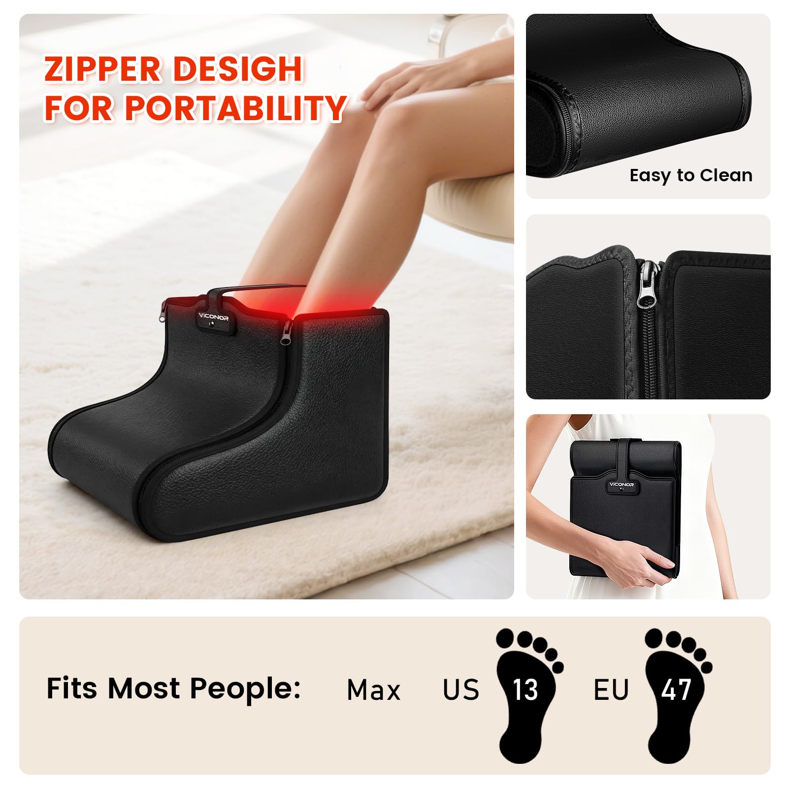 Viconor design portable, parfait pour le voyage et le travail.