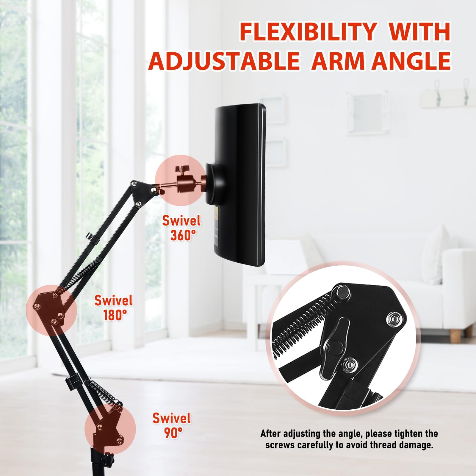 Utilisation à domicile avec la lampe Viconor et son kit complet