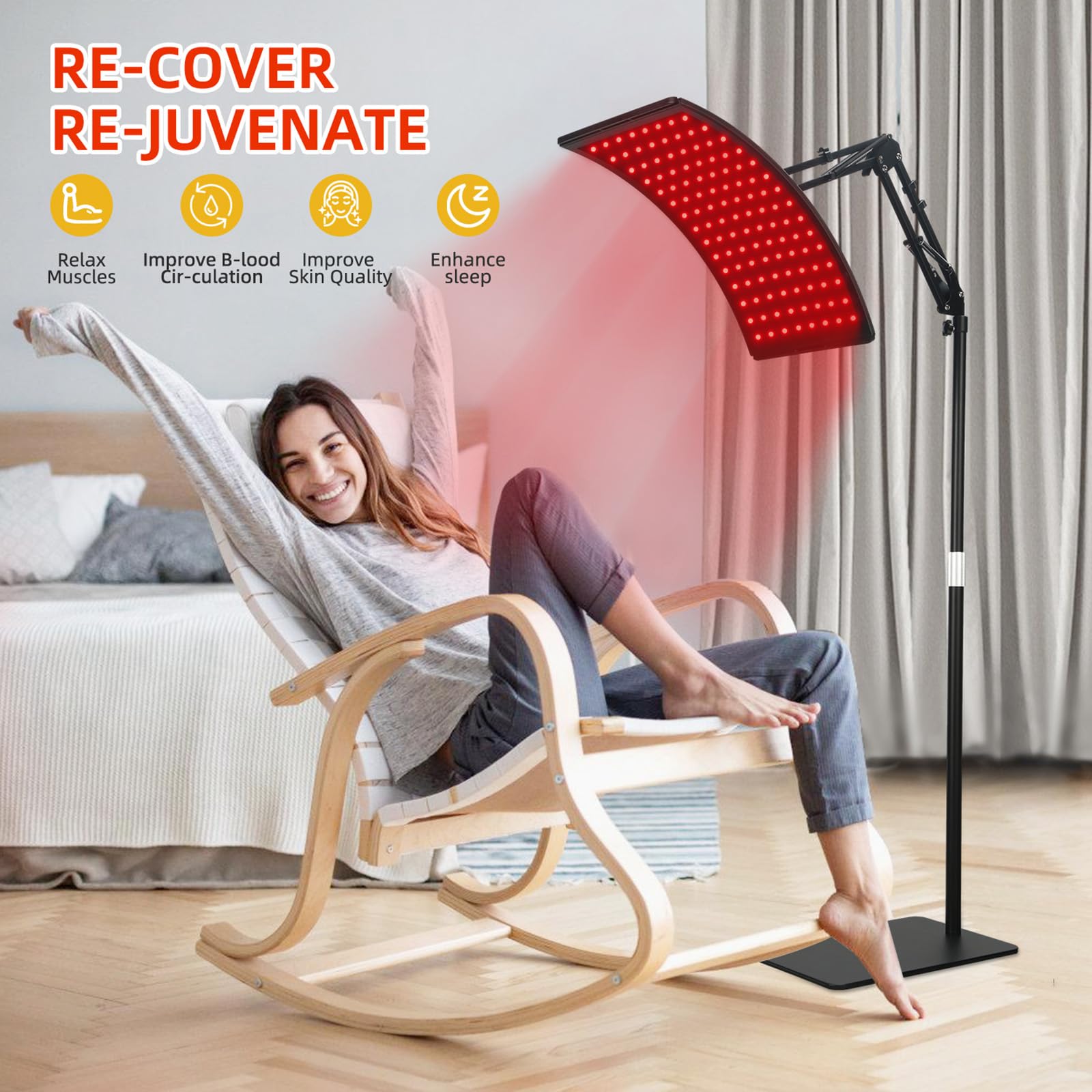Panneau design courbe Viconor: focalise la lumière pour une application ciblée
