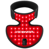 Viconor thérapie lumière rouge pour le cou et la poitrine, stimule la circulation et détend les muscles.