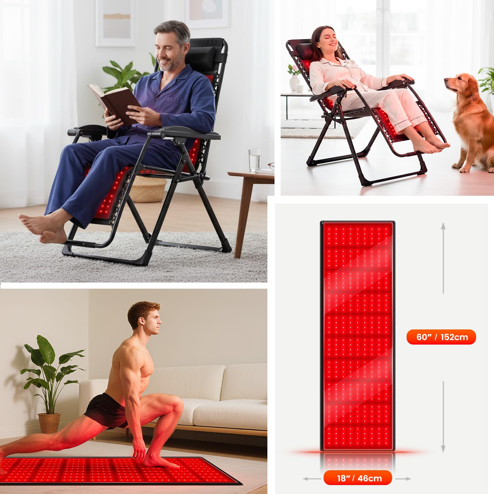 Utilisation polyvalente Viconor intérieur et extérieur pour domicile, spa ou voyage.