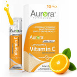 Aurora Nutrascience Vida Lifescience – sachets orange pour un complément quotidien pratique