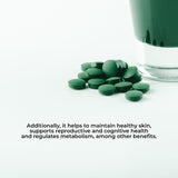 Vidanat Spiruline Tablettes – Apport riche en nutriments essentiels.