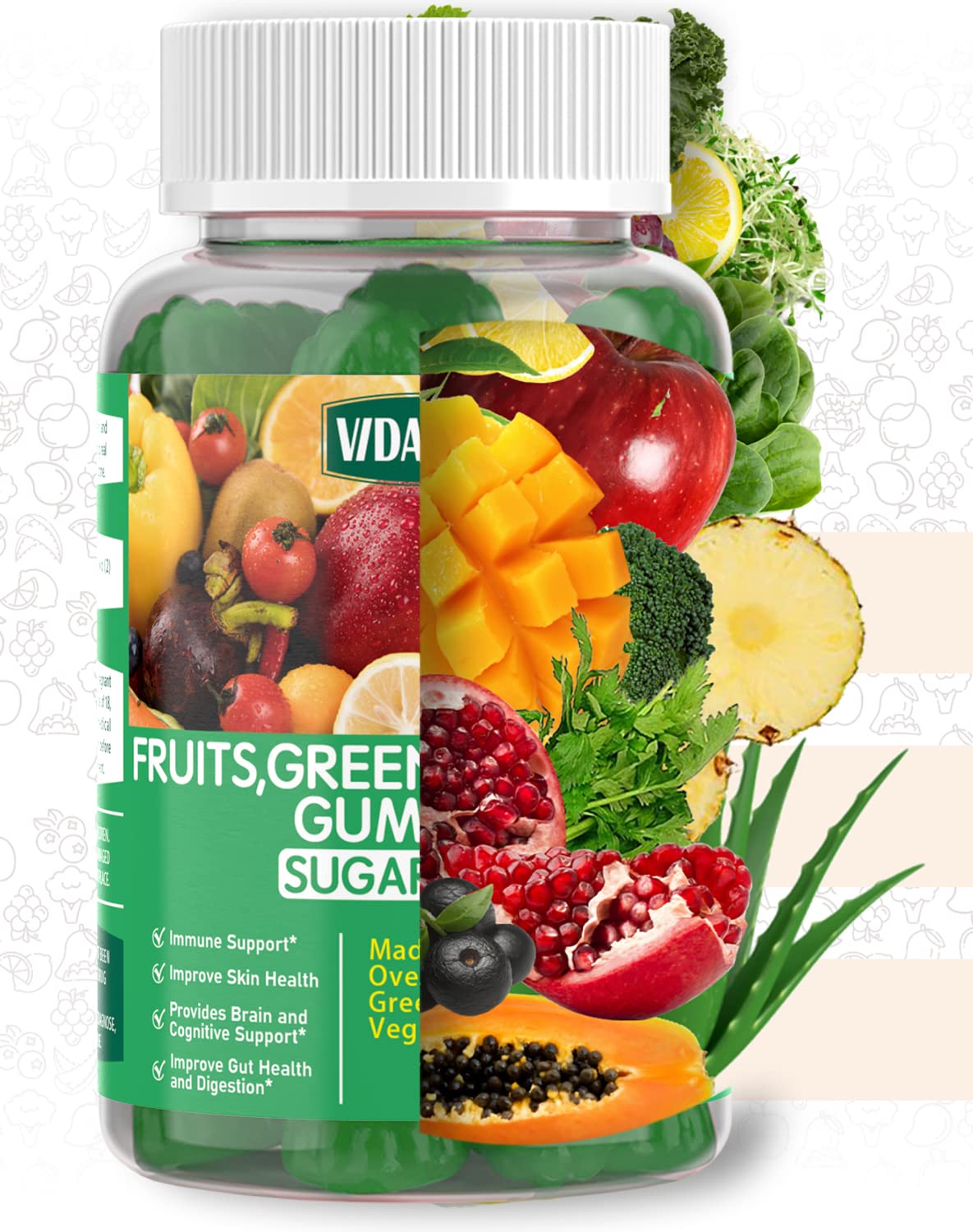 Apport digestif équilibré et confort intestinal possible avec VIDAVITE
