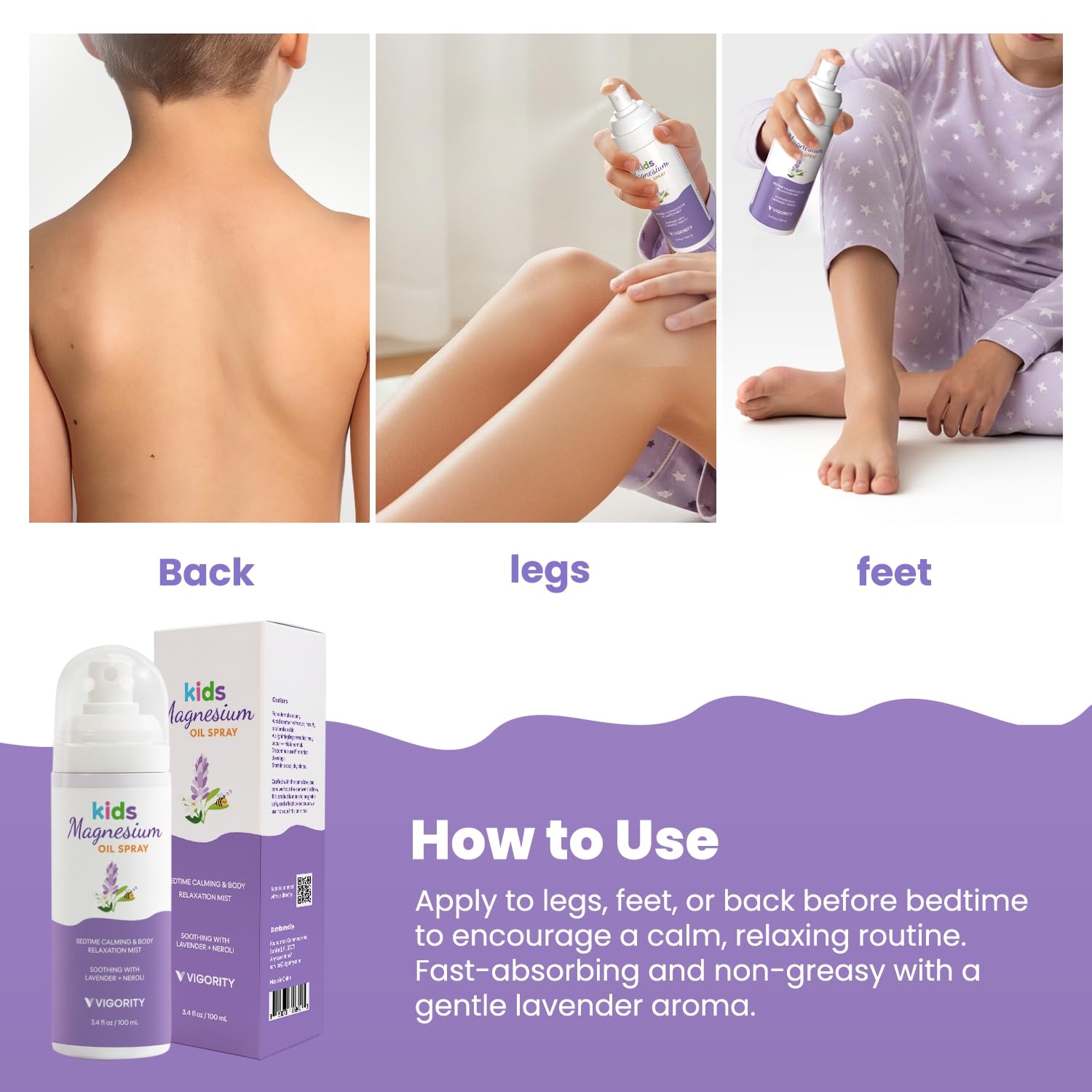 Vigority Kids Sommeil – rituel du coucher plus serein à domicile