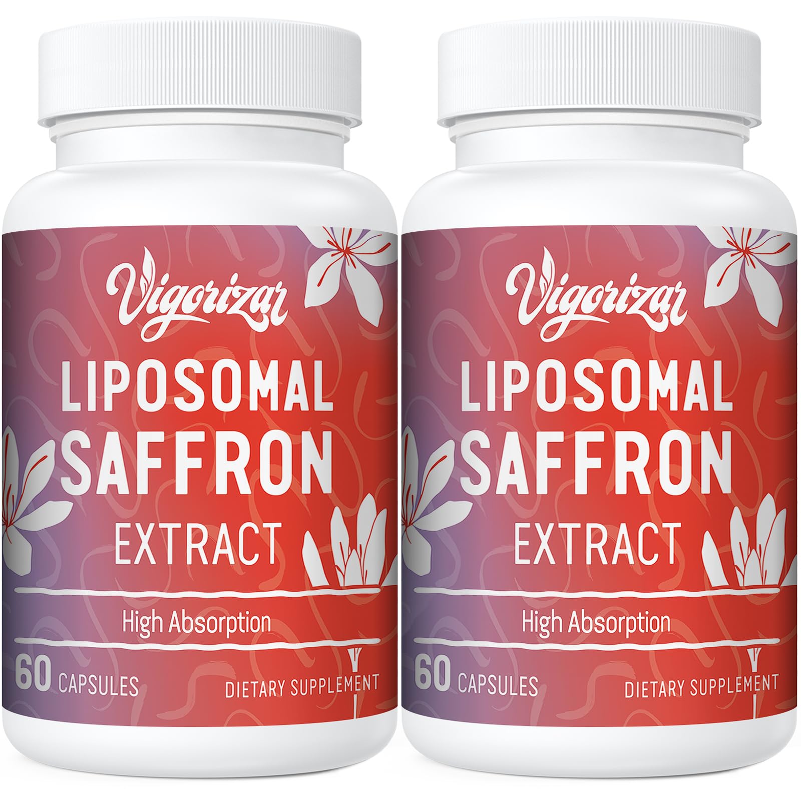 Vigorizar Safran extrait 88-5 mg, capsule, soutient potentiellement l'humeur et la concentration.