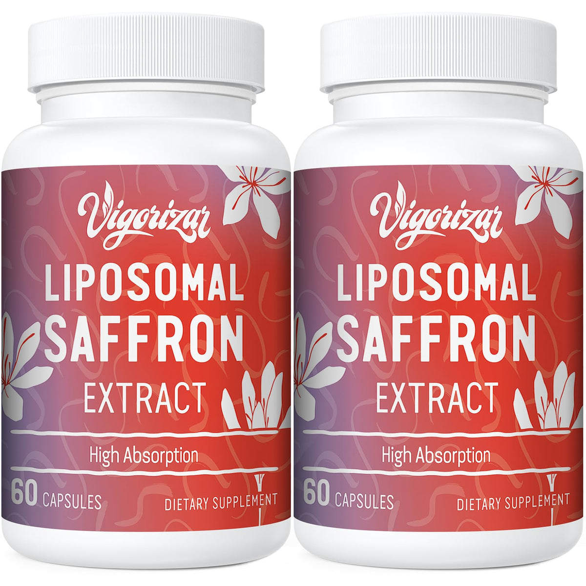 Vigorizar Safran extrait 88-5 mg, capsule, soutient potentiellement l'humeur et la concentration.