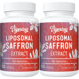 Vigorizar Safran extrait 88-5 mg, capsule, soutient potentiellement l'humeur et la concentration.
