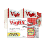 VigRX Plus – boîte et comprimés, soutien potentiel à la vitalité quotidienne.