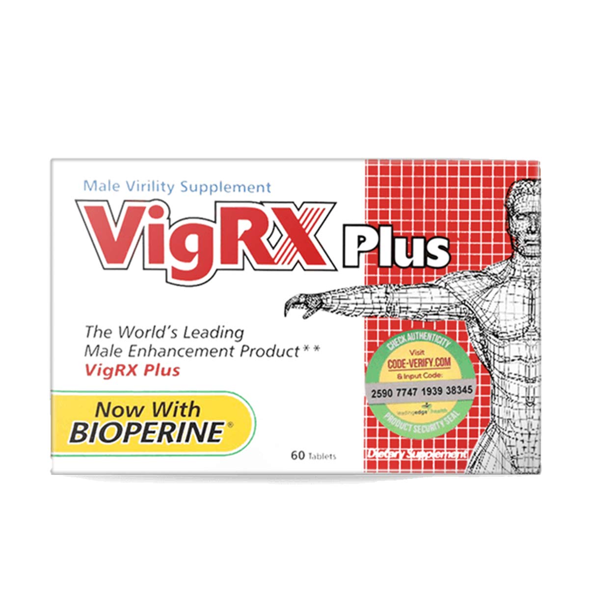 VigRX Plus – emballage clair, image de qualité et routine bien-être masculine.