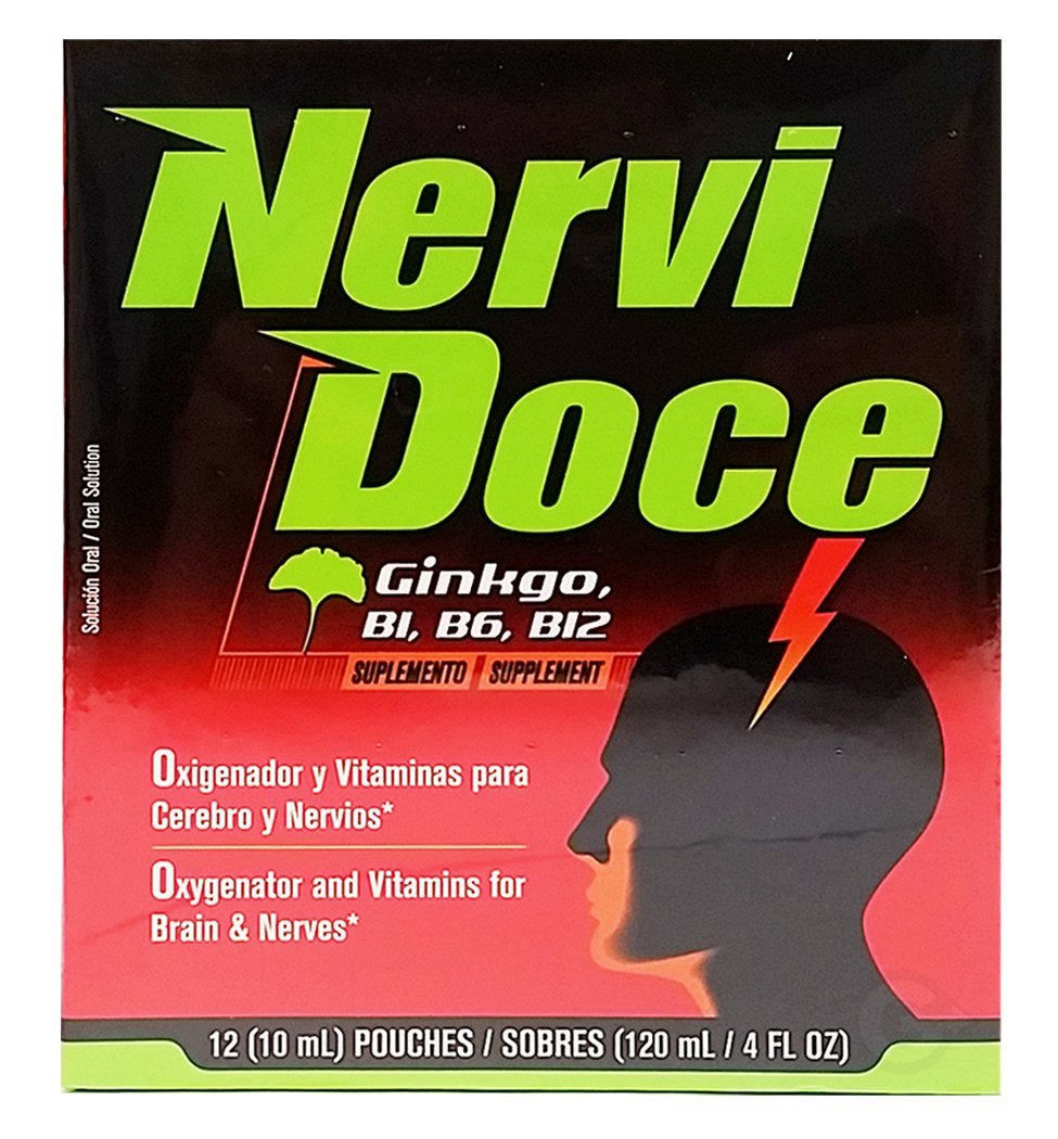 VIJOSA Nervidoce sachets pré-mesurés pour une consommation pratique en déplacement.