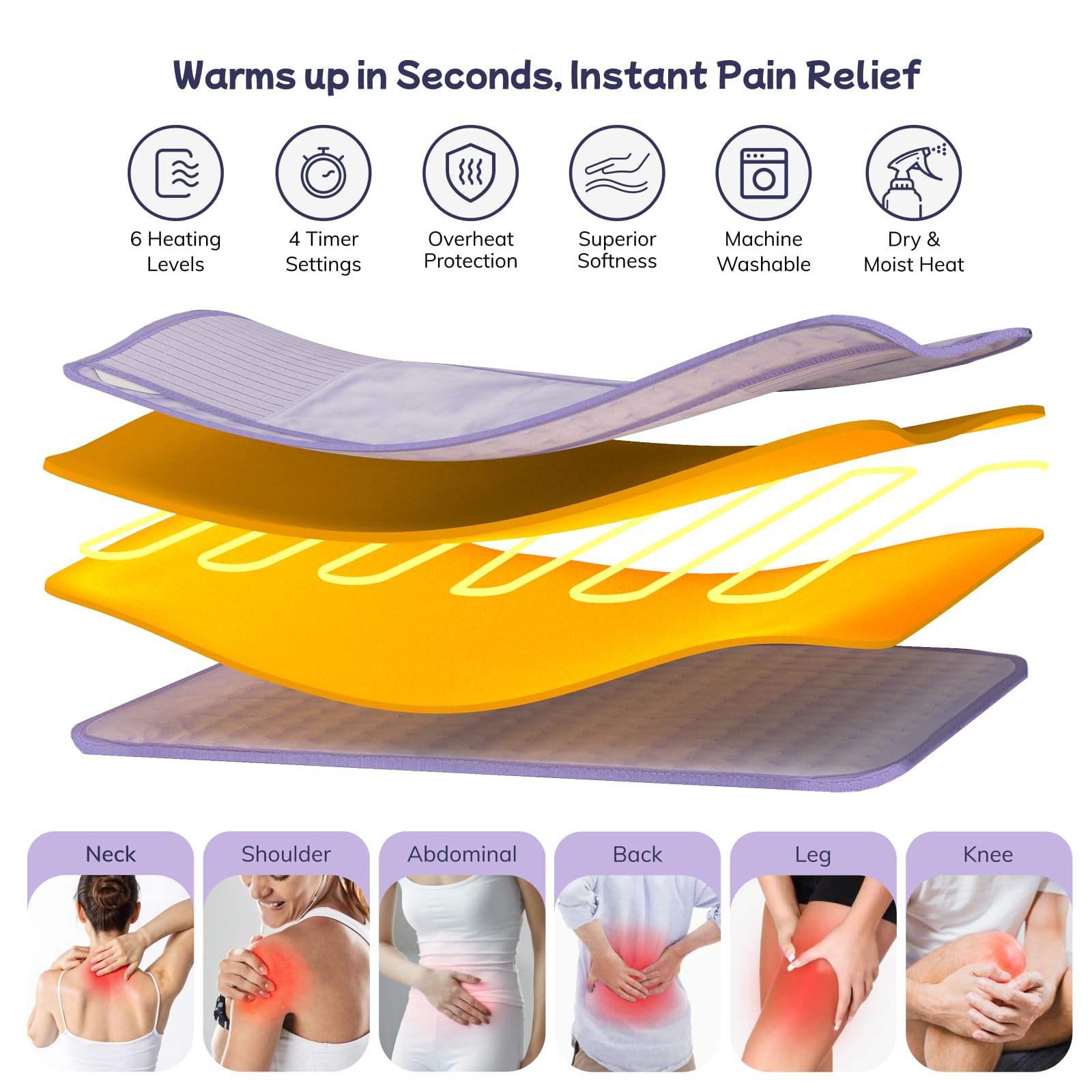 Vilicert ceinture 26 pouces s'adapte à la taille pour plus de confort