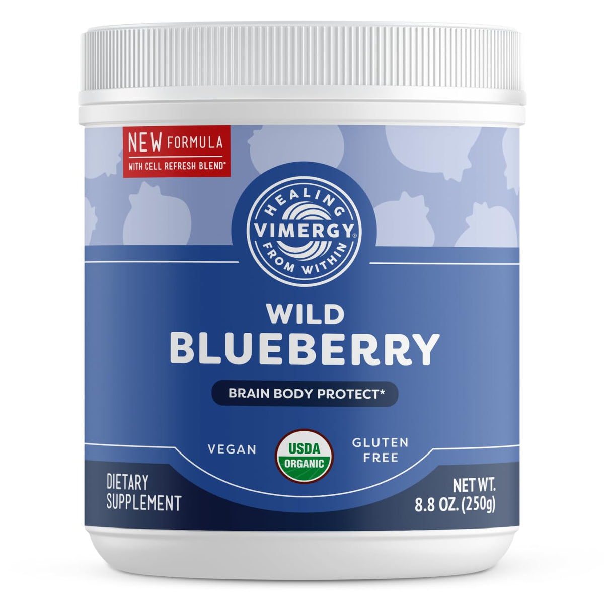 Bouteille Vimergy Brain Body Protect prête à l’emploi, soutien potentiel cerveau et détox.